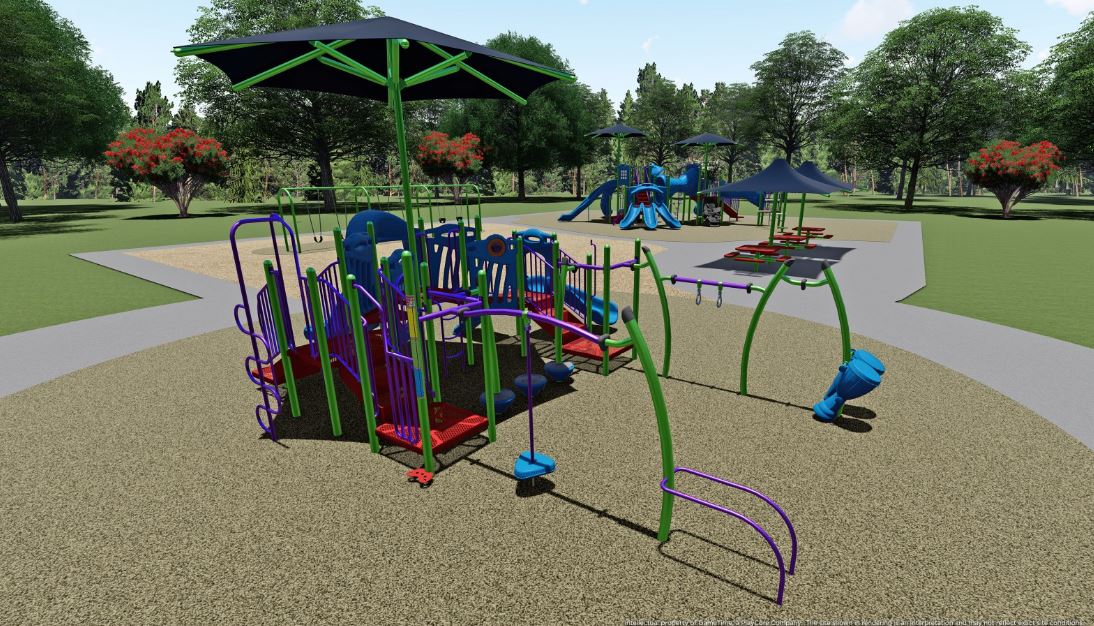rendering of phase two of new playground